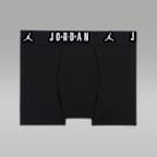 Jordan Big Kids' Cotton Core Boxer Briefs (3-Pack)