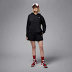 Sudadera con gorro sin cierre para mujer Jordan Brooklyn Fleece