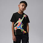 Jordan Super Splash Little Kids' Paint Spill Jumpman T-Shirt