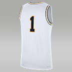 Michigan Wolverines Replica Men's Jordan Brand College Basketball Jersey