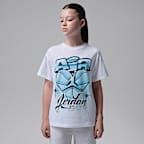 Jordan Big Kids' She's the Coldest Airbrush T-Shirt