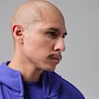 Sudadera con gorro Dri-FIT de cierre completo para hombre Jordan Sport Hoop Fleece
