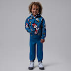 Ensemble deux pièces avec pantalon en jersey et Fleece imprimé Jordan pour tout-petit