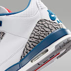 Air Jordan 3 Retro "True Blue" Big Kids' Shoes
