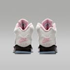 Air Jordan 5 Retro "Medium Soft Pink" Big Kids' Shoes