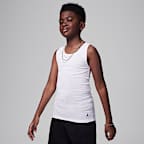 Camiseta de tirantes para niños talla grande Jordan Flight Base (2 piezas)