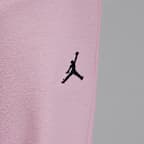 Conjunto de 2 piezas de sudadera con gorro sin cierre infantil Jordan Brookly French Terry