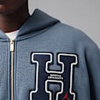 Jordan Flight x Howard University Men's Fleece Full-Zip Hoodie