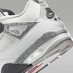 Air Jordan 4 Retro 'White Cement' Men's Shoes
