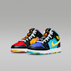 Air Jordan 1 Mid Sneaker School Older Kids' Shoes