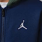 Jordan Brooklyn Fleece-Hoodie mit durchgehendem Reißverschluss (ältere Kinder)