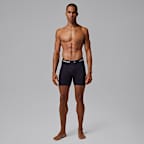 Jordan Men's Flight Cotton Essentials Boxer Briefs (3-Pack)
