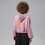 Sudadera con gorro sin cierre para mujer Jordan Brooklyn Fleece