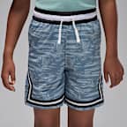 Shorts deportivos Diamond estampados MJ para niños talla grande Jordan Dri-FIT