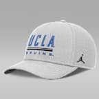 Gorra universitaria Dri-FIT ajustable Jordan para hombre UCLA Sideline Practice Rise
