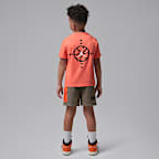 Jordan Little Kids' Hike Mike 2-Piece Graphic Fleece Shorts Set