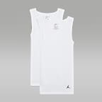 Camiseta de tirantes para niños talla grande Jordan Flight Base (2 piezas)