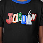 Conjunto de shorts de dos piezas para niños talla pequeña Jordan Court of Legends