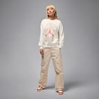 ジョーダン ブルックリン フリース ウィメンズ クルーネック スウェットシャツ