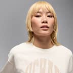 ジョーダン ブルックリン フリース ウィメンズ クルーネック スウェットシャツ