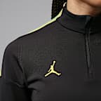 Brazil Strike Women's Jordan Dri-FIT Soccer Knit Drill Top
