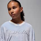 Vestido de tejido velour para niña talla grande Jordan Mountainside