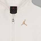 Completo in 2 pezzi con felpa con cappuccio e zip a tutta lunghezza Jordan Brooklyn Fleece – Bebè (12-24 mesi)