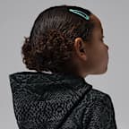 Conjunto de leggings y sudadera con gorro sin cierre tipo piel de serpiente infantil Jordan Essentials