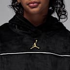 Sudadera con gorro sin cierre de tejido velour para niños talla grande Jordan Mountainside