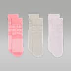 Air Jordan Kids' Mesh Micro Crew Socks (3 Pairs)