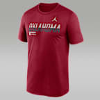 Oklahoma Sideline Legend Men's Jordan Brand Dri-FIT College T-Shirt