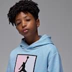 Felpa pullover con cappuccio Baseline in fleece Jordan Essentials – Ragazzo/a