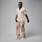 エア ジョーダン メンズ ニット ショートスリーブ トップ