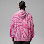 조던 브루클린 플리스 남성 타이다이 풀오버 페스티벌 후디