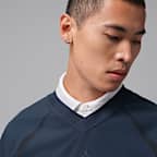 Camisola de manga comprida entrançada Jordan Golf Repel para homem