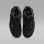 エア ジョーダン 4 レトロ "Black Cat" ジュニアシューズ