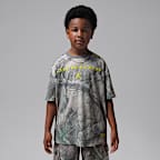 Jordan Big Kids' Brooklyn Realtree Printed T-Shirt - Swan