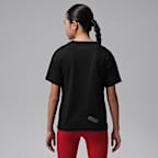 조던 주니어 하트 스케치 티셔츠