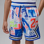Shorts deportivos Diamond estampados MJ para preescolar Jordan Dri-FIT