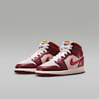 Tenis para niños grandes Air Jordan 1 Mid SE