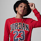 ジョーダン プラクティス フライト ロングスリーブ Tシャツ ジュニア Tシャツ