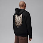 Sudadera con gorro sin cierre de tejido Fleece para hombre Jordan Brooklyn Día de Muertos