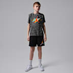 Playera Geo Tie Dye para niños talla grande Jordan