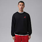 Jordan Men's Fleece Crew-Neck Sweatshirt