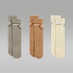 Calcetas Diamond para niños talla grande Jordan (3 pares)