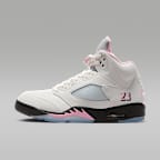 White/Black/Medium Soft Pink
