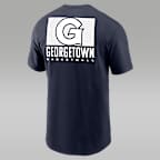 Playera universitaria marca Jordan Dri-FIT para hombre Georgetown Half Court Basketball