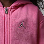 Jordan Brooklyn Fleece Conjunto de 2 piezas de sudadera con capucha y cremallera completa - Infantil