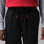 Jordan Big Kids' Acid Wash French Terry Shorts