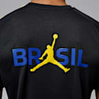 ブラジル ストライク メンズ ジョーダン Dri-FIT サッカー ショートスリーブ ニットトップス
